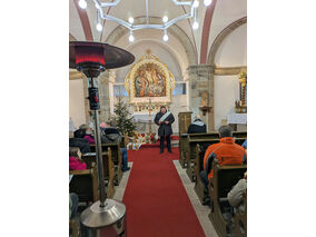 Krippenandacht mit Segnung der Kinder (Foto: Georg Smolarczyk)